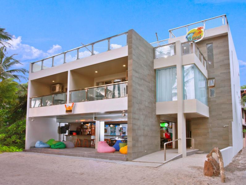 B Pod Hotel Manoc-Manoc Exterior foto